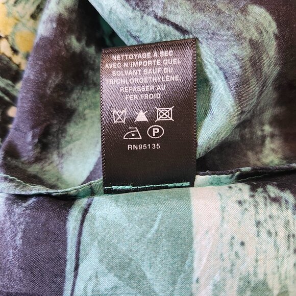 LAFAYETTE 148 ~ Silk Watercolour Blouse - Picture 9 of 9